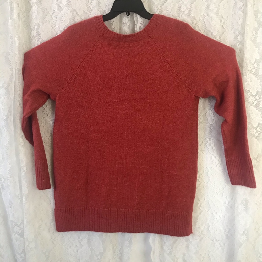 LC Embellished Reglan Tunic Sweater Womens Sz XLg - Picture 6 of 6